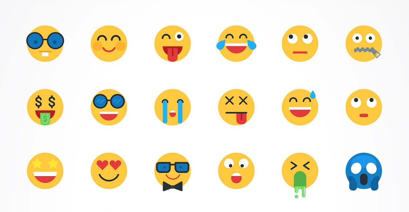 Emojis categorized
